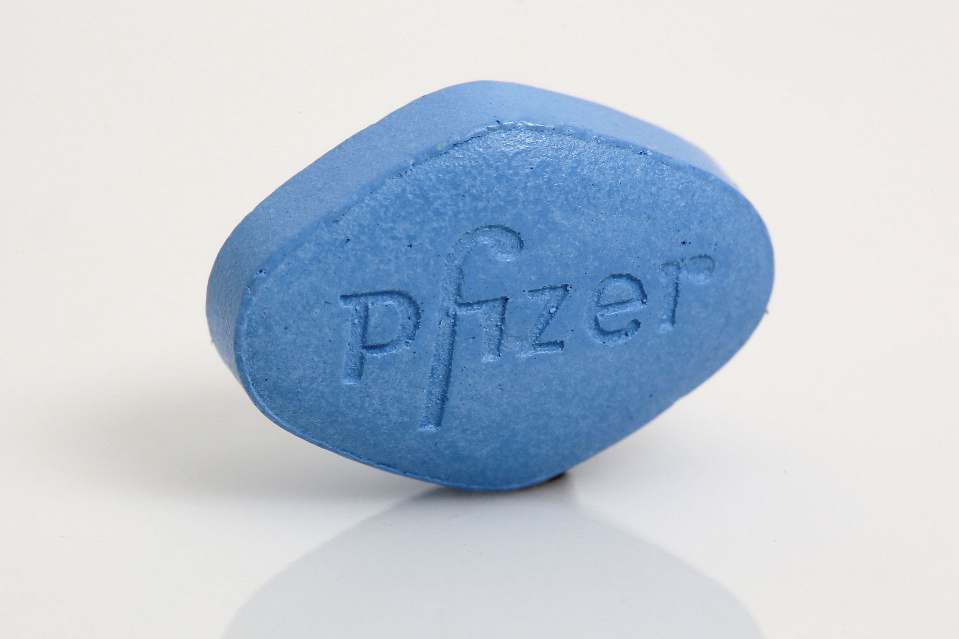The blue Viagra pill