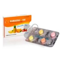 Kamagra Chewable 100 – Comprimés à Croquer de Sildénafil