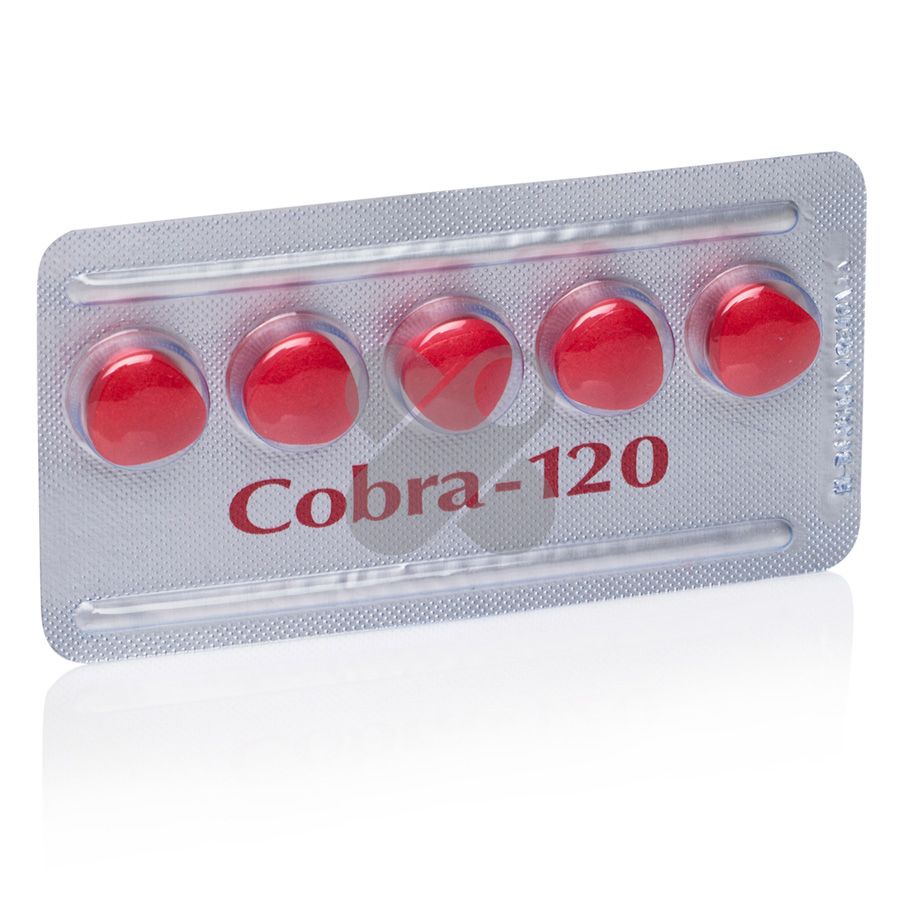 Cobra 120 mg – The red erectile dysfunction pill