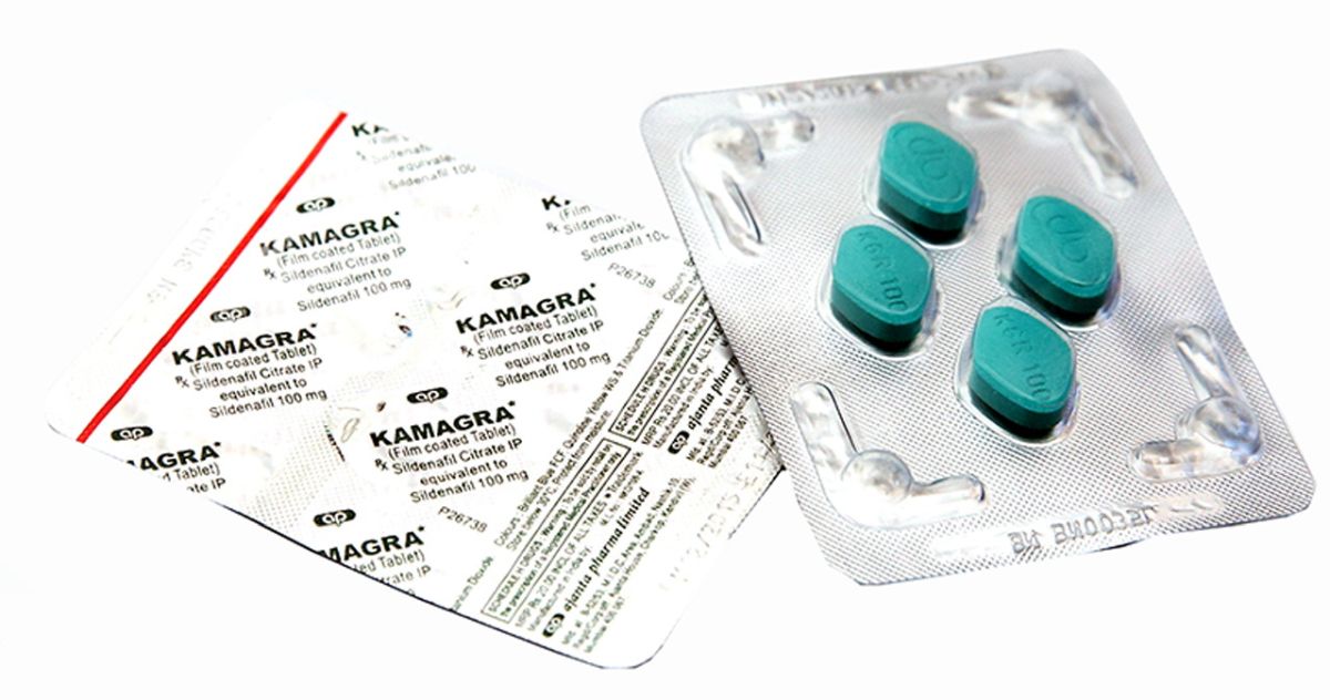 Kamagra Original 100 mg comprimés de sildénafil